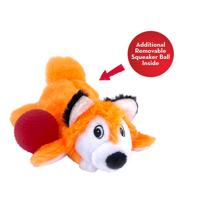 Kong Hondenknuffel Cozie Pocketz Fox Medium