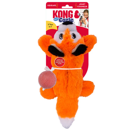 Kong Hondenknuffel Cozie Pocketz Fox Medium