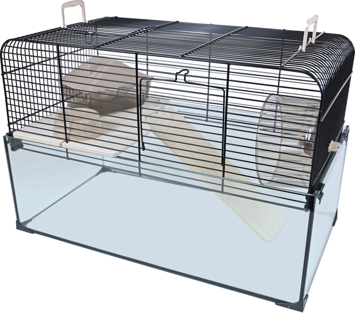 Interzoo Hamsterkooi Vision 51 Zwart