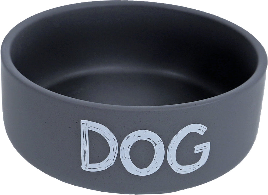 Boon Eetbak Steen Dog Mat Grijs 19cm