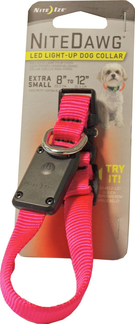 Nite-Ize Halsband Verlicht Verstelbaar Roze 20-30cm