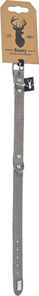 Boony Est1941 Halsband Leder Grey