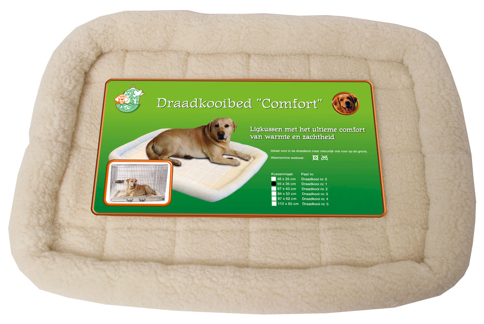 Boon Draadkooibed Comfort Ivoor 55x35cm