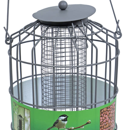 Boon Pindahouder Met. Kl.Vogels Grijs 24x17cm