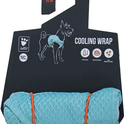 Hurtta Koelvest Hond - Cooling Wrap Aquamarine