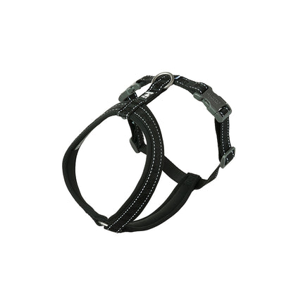 Hurtta Casual Y-Harness ECO zwart 45-55cm