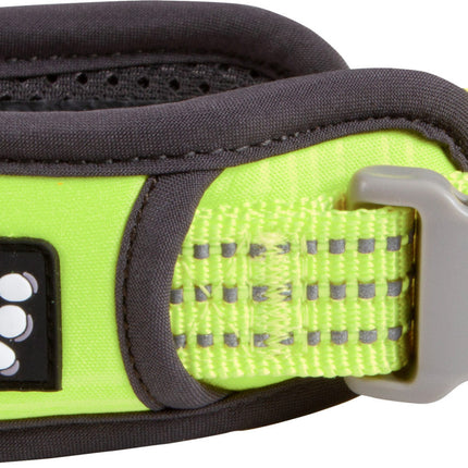 Hurtta Collar War Warrior Neon Lemon 25-35cm