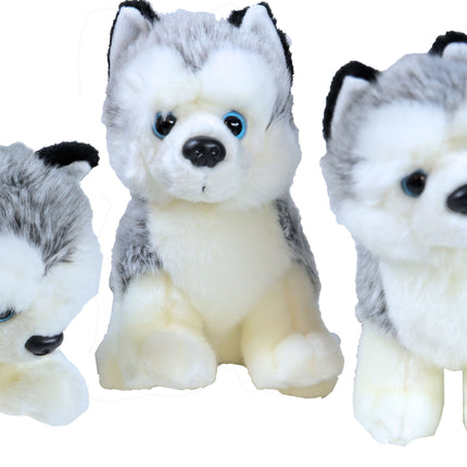 Boony Husky Pluche Liggend 20cm