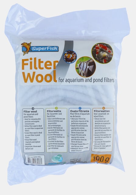 Witte filterwatten 100g