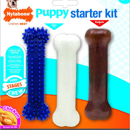 Nylabone Puppy Starter Kit Regular S Kip