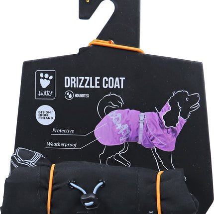 Hurtta Hondenjas Drizzle Coat Raven