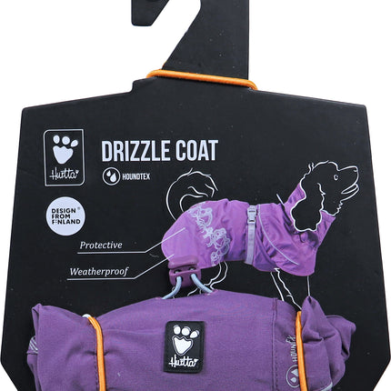 Hurtta Hondenjas Drizzle Coat Currant