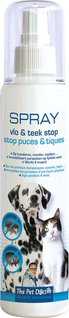 AnimalstoreXL The Pet Doctor Spray Vlo en Teek Stop 200ml