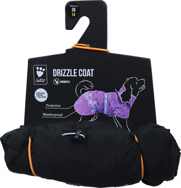 Hurtta Hondenjas Drizzle Coat Raven