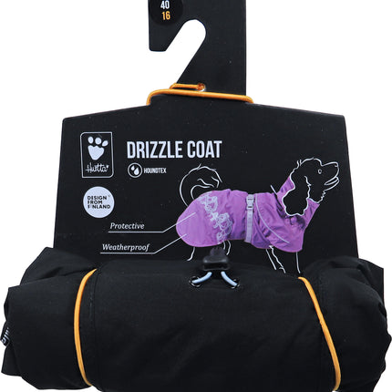 Hurtta Hondenjas Drizzle Coat Raven