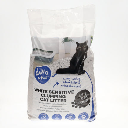 Duvoplus Kattenbakvulling Premium Sensitive Koolstof 12kg