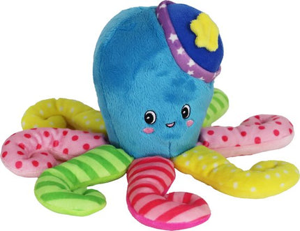 Boon Octopus Pluche Multicolor met Piep 37cm