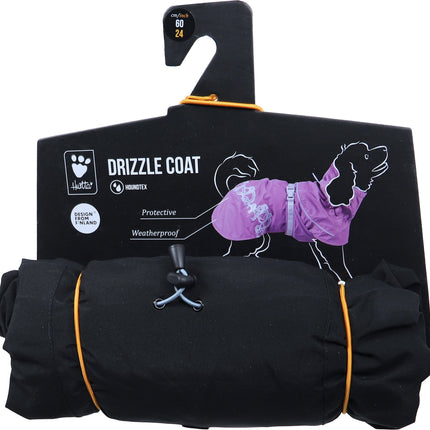 Hurtta Hondenjas Drizzle Coat Raven