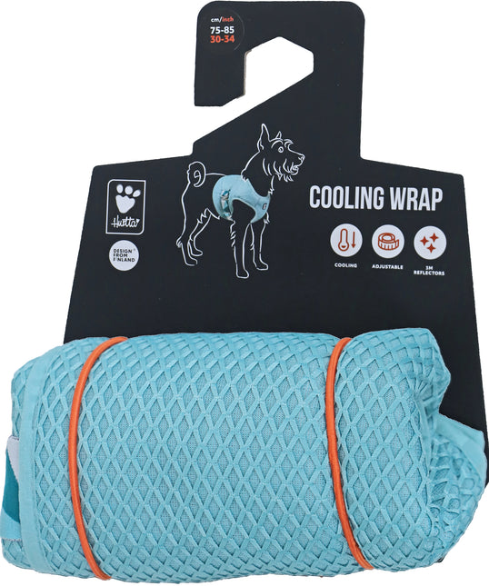 Hurtta Koelvest Hond - Cooling Wrap Aquamarine