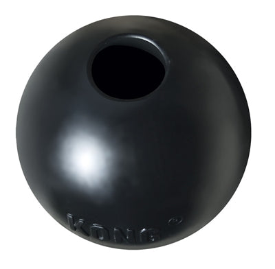 Kong Bal Rubber Zwart