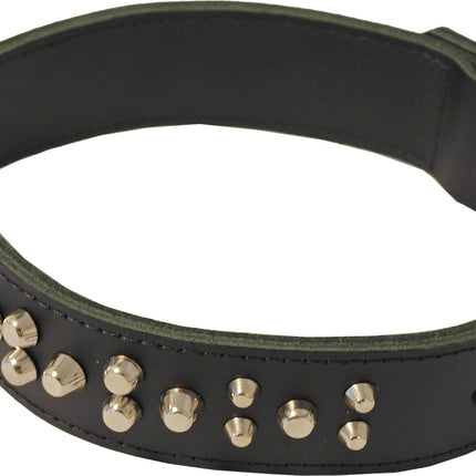 Halsband Zwaar + Beslag Zwart 35Mm/62cm