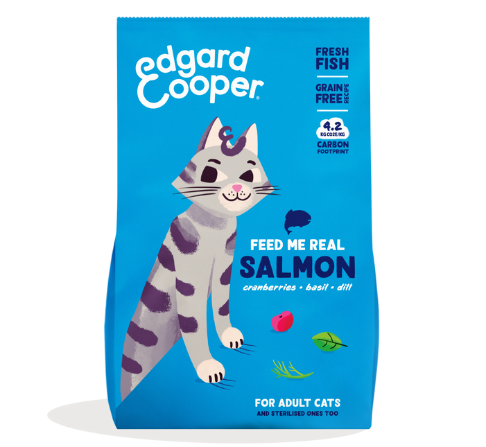 Edgard & Cooper Brok Volwassen Kat Zalm Graanvrij