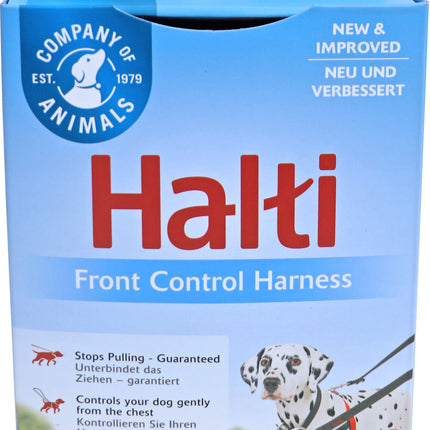 Company Of Animals Halti Front Control Harnas Rood/Zwart