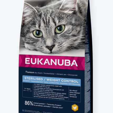 Eukanuba Kattenbrokken Sterilised/Weight Control 2kg