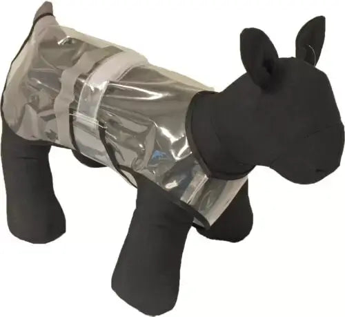 AnimalstoreXL Boony Regenjas Transparant met Reflectie 45cm