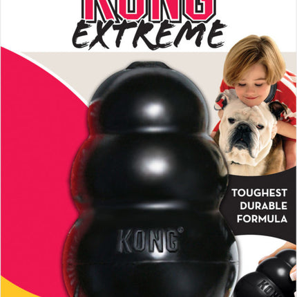 Kong Extreme Rubber Zwart Small