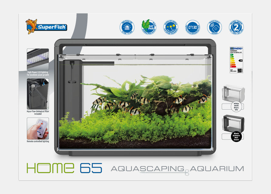 Home 65 Aquarium Zwart