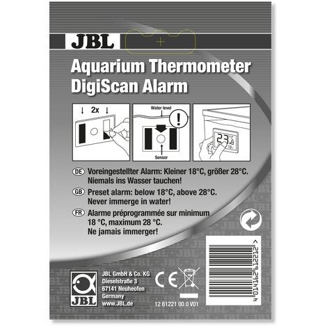 Aquarium Thermometer DigiScan Alarm