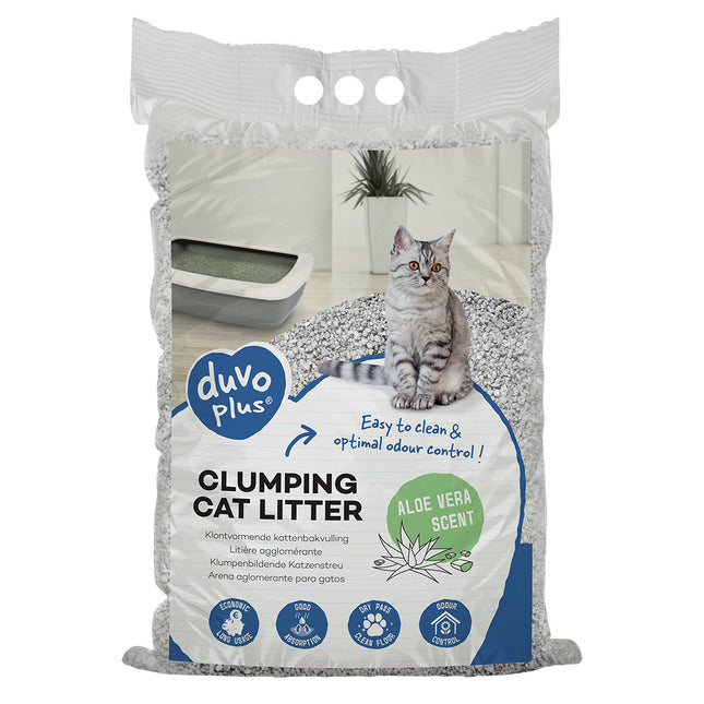 Klontvormende kattenbakvulling aloë vera 12kg