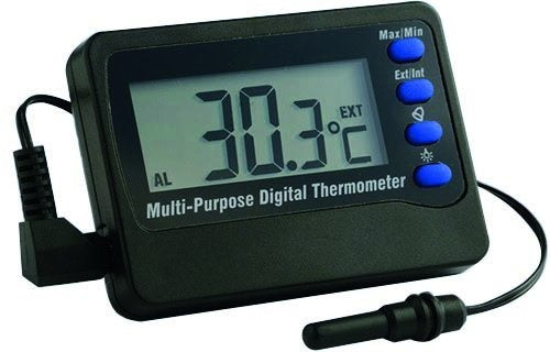 Digitale thermometer met alarm 0 tot 50 °C