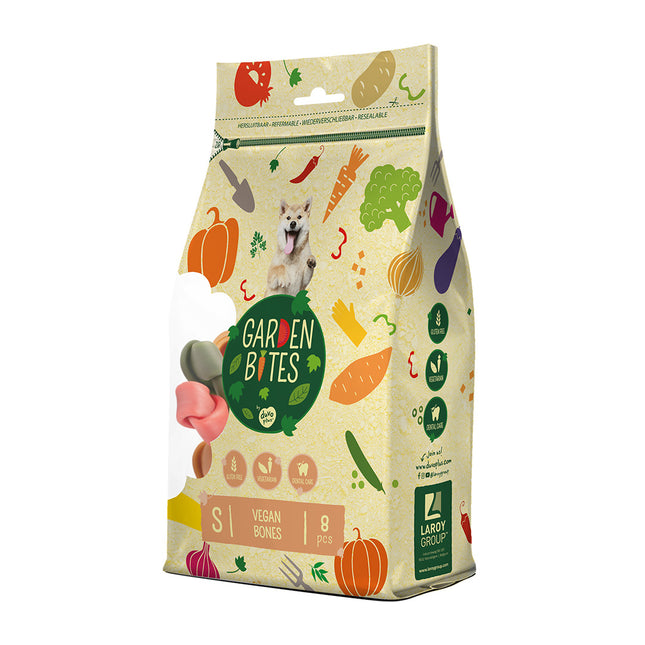 Garden Bites Vegan Bones Large Zakje 14,5cm 3st