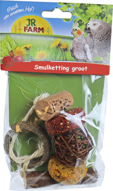 Smulketting Groot voor Grasparkiet en Papegaai 100g