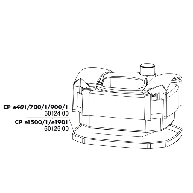 Cristalprofi E700/E900 Dichting Pompdeksel