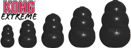 Kong Extreme Rubber Zwart Large