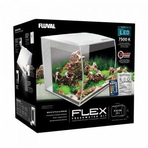 Flex Aquarium Compleet 57L Wit