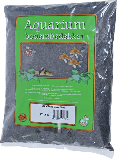 Aquarium Zand Luxe Onyx Black 4KG