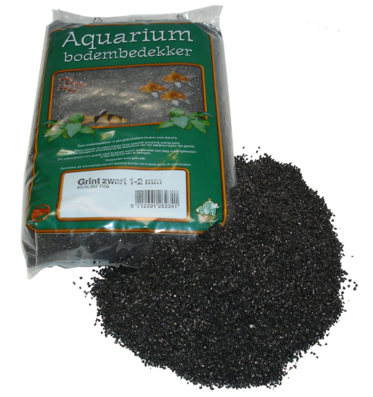 AnimalstoreXL Aquarium Grind Zwart 20KG