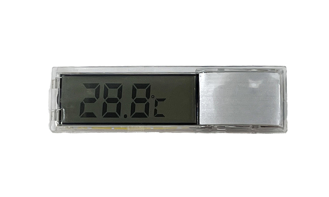 Digitale Plakthermometer Zilver