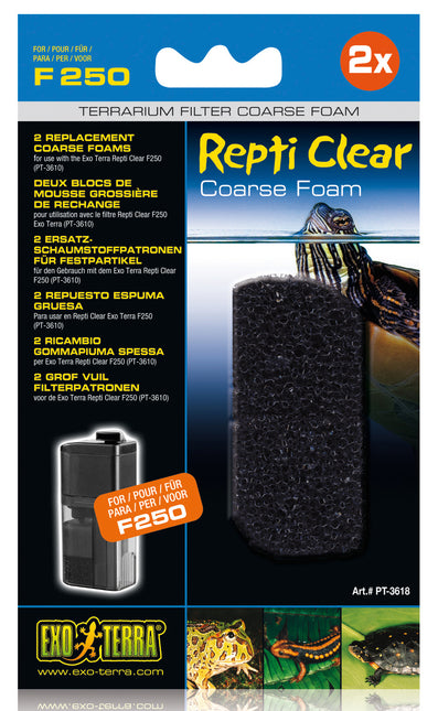 Repti Clear F250 Grof Schuim