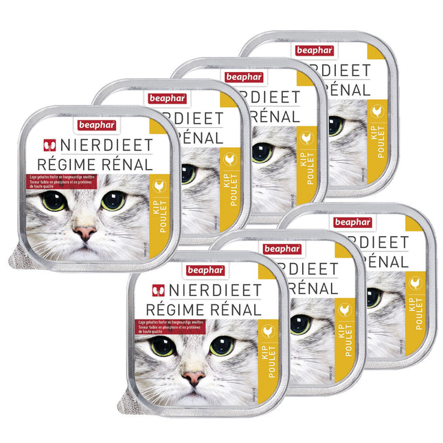 AnimalstoreXL Nierdieet Kat - Kip 100g x7 Voordeelbundel