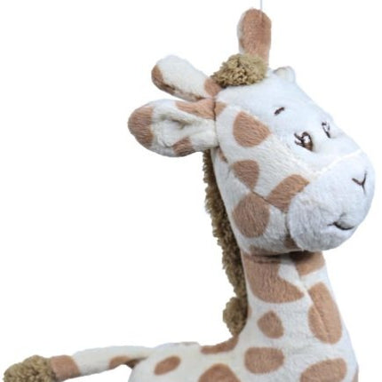 Giraffe Pluche Staand met piep 20cm