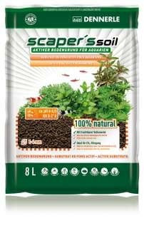 Scapers Soil Zwarte Bodem 1-4mm 8L