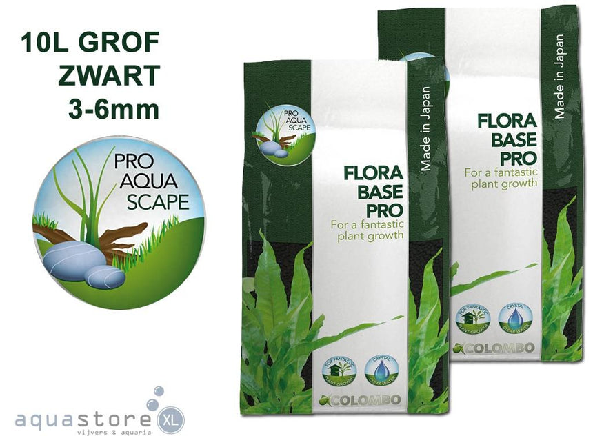 Flora Base pro grof zwart 10L