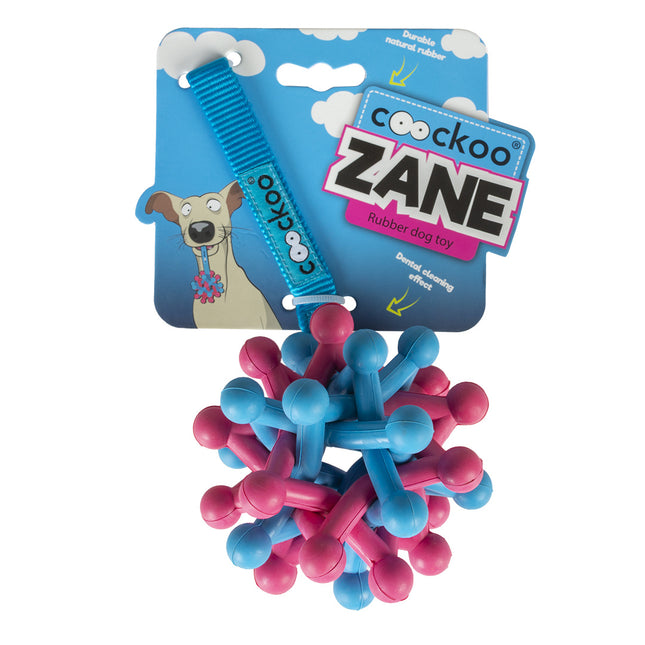 Kauwspeeltje Zane 20cm Blauw/Roze