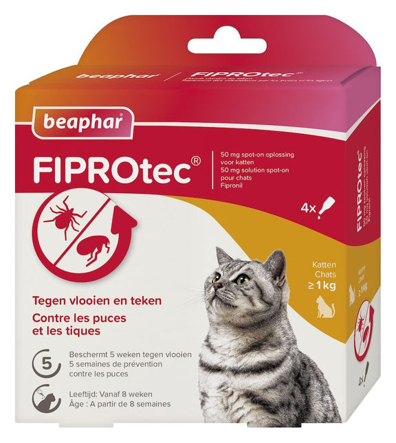 AnimalstoreXL Fiprotec Kat 4 pipetten