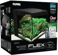 Flex Aquarium Compleet 34L Zwart